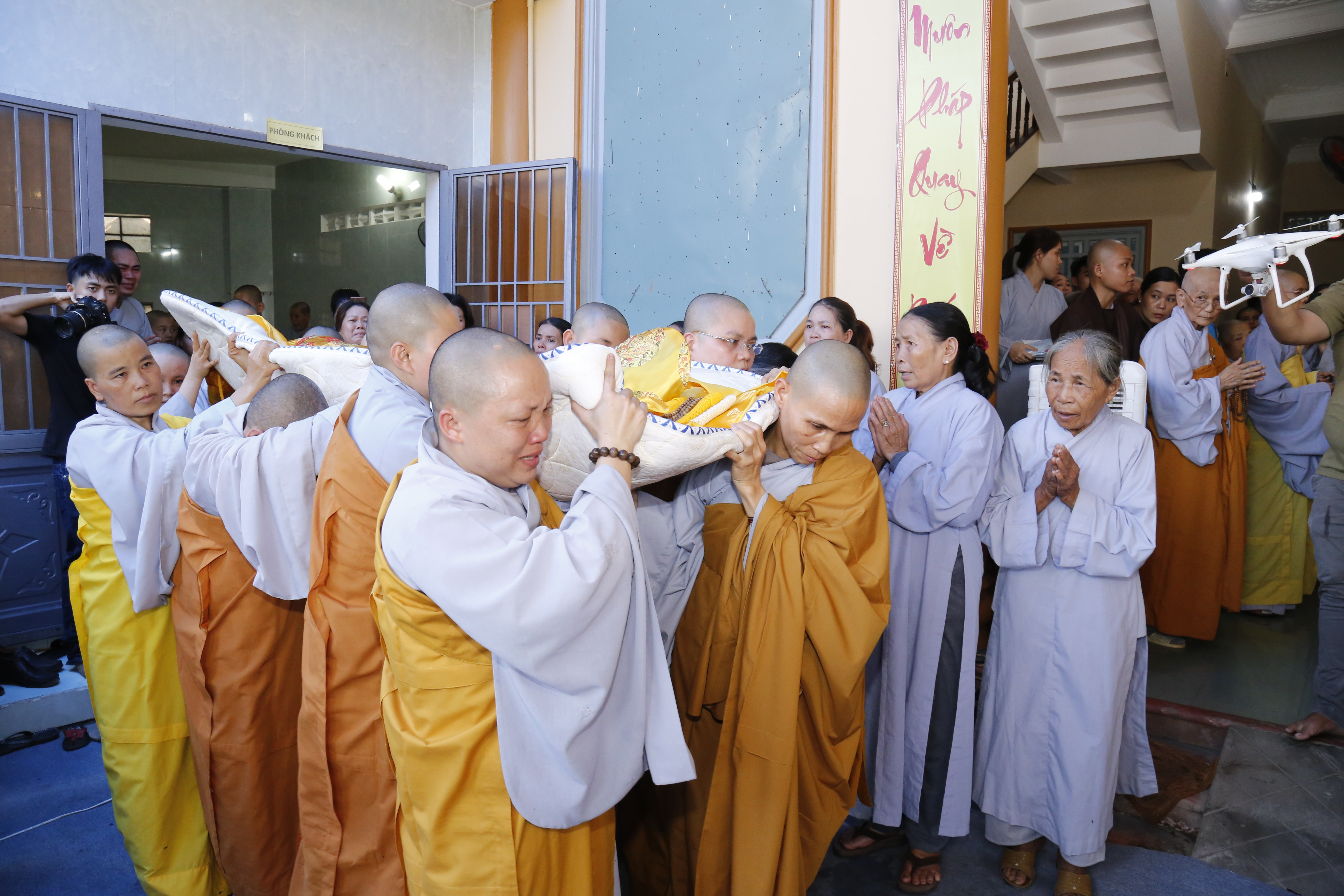 An Nhơn: Lễ nhập kim quan NT. Thích Nữ Từ Trí
